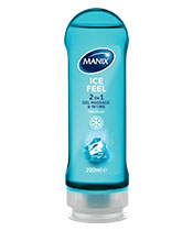 Manix Ice Feel - Gel Massage & Intime 2 en 1