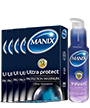 Manix Ultra Protect + 1 Gel Infiniti de 100 ml
